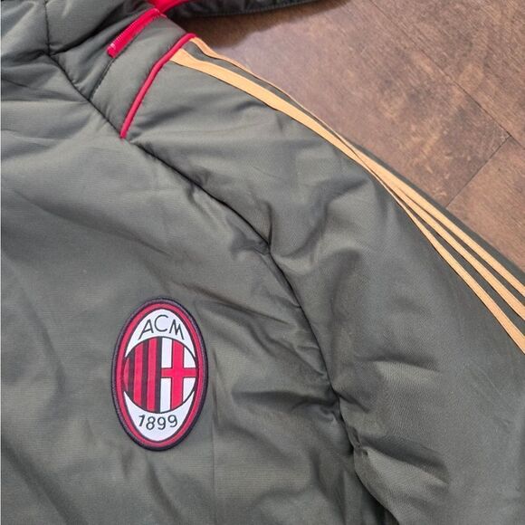 AMC Milan Soccer ADIDAS Championship League 2011 Winter Coat size M - Picture 3 of 11